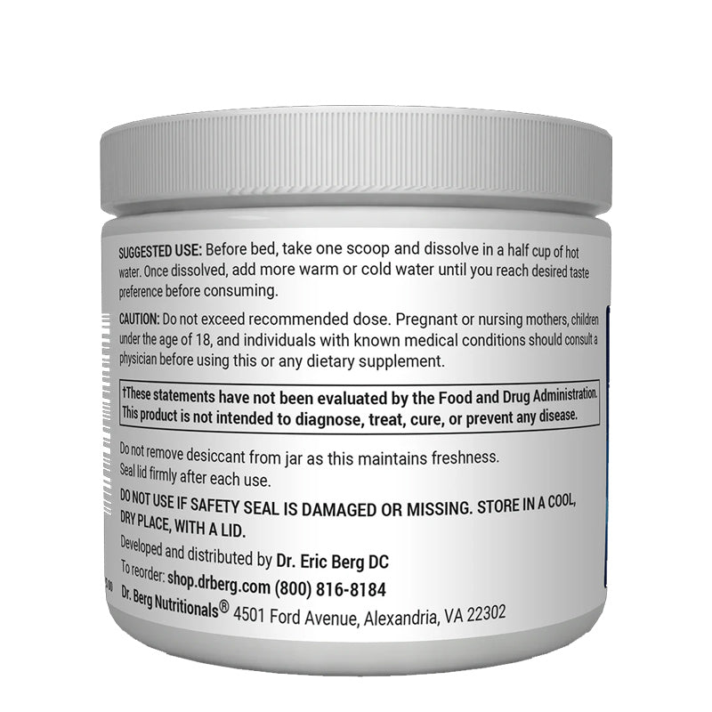 鎂粉飲料覆盆子檸檬味 – 每份 325 毫克甘氨酸鎂 – 50 份|Magnesium Powder Drink Raspberry Lemon Flavor – 325 mg of Magnesium Glycinate per serving – 50 servings