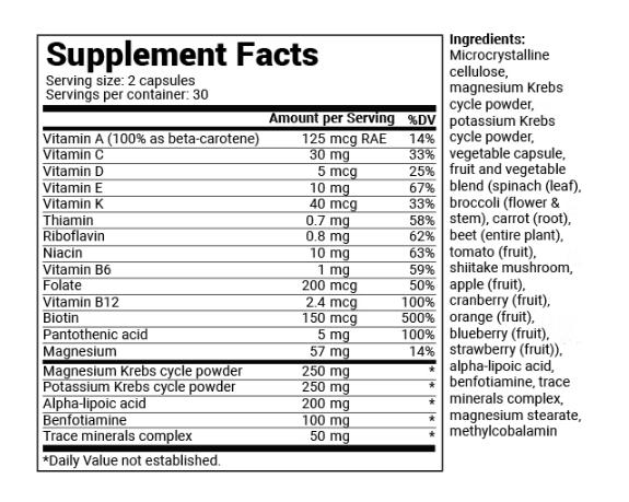 Keto Energy｜Keto Energy 60 Capsules 