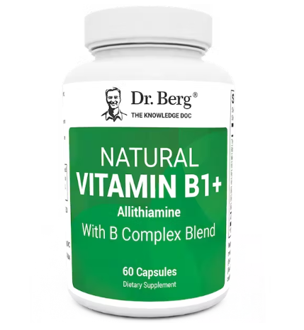 Natural Vitamin B1+ DR. BERG Natural Vitamin B1+ with added B complex (Natural Vitamin B1+)