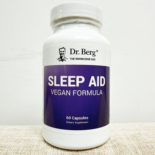 Dr.Berg Sleep Aid, Vegan*|睡眠辅助，素食*60粒