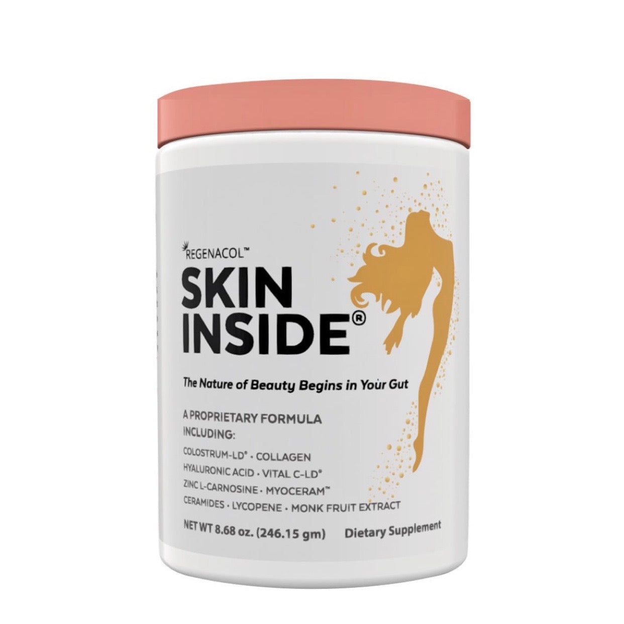 Regenacol™ Skin Inside® and Whole Body Nutrition｜雷格那醇皮肤内部保养含初乳的胶原蛋白粉246.15G