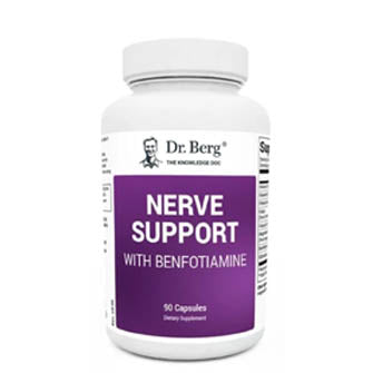 Nerve Support with Benfotiamine｜使用苯磷硫胺進行神經支持90粒