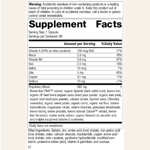 Standard Process |Livaplex®, Liver Health Supplement 