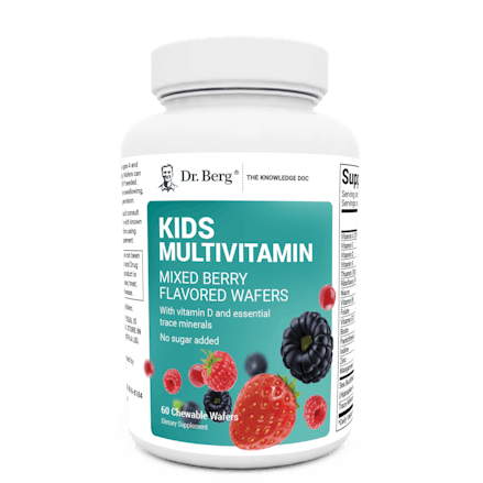 Kids Chewable Multivitamin｜Kids Multivitamin Chewable Tablets 60 Tablets 