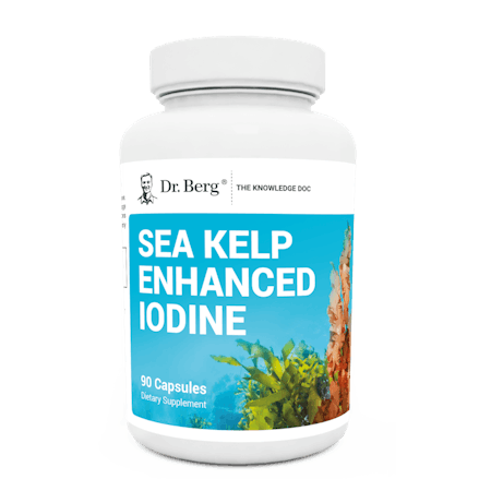 Sea Kelp Enhanced Iodine|Kelp Enhanced Iodine 90 Capsules 